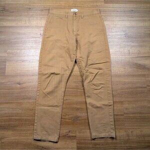 Taylor Stitch Democratic Chino Pants Mens 31(30x27) Brown Foundation Pant Slim